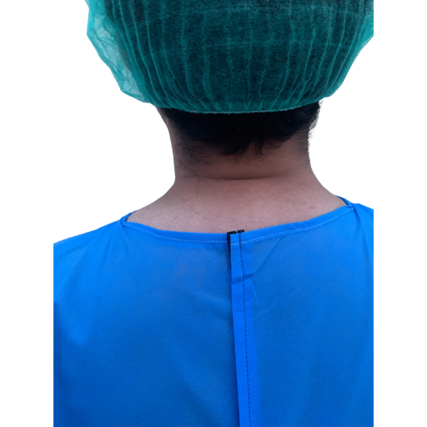 Disposable patient set back neck