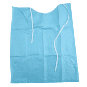 Disposable Dental Patient Drape / Dental Bib / Non-Woven Apron / Neckerchief / Scarf (Pack of 100)
